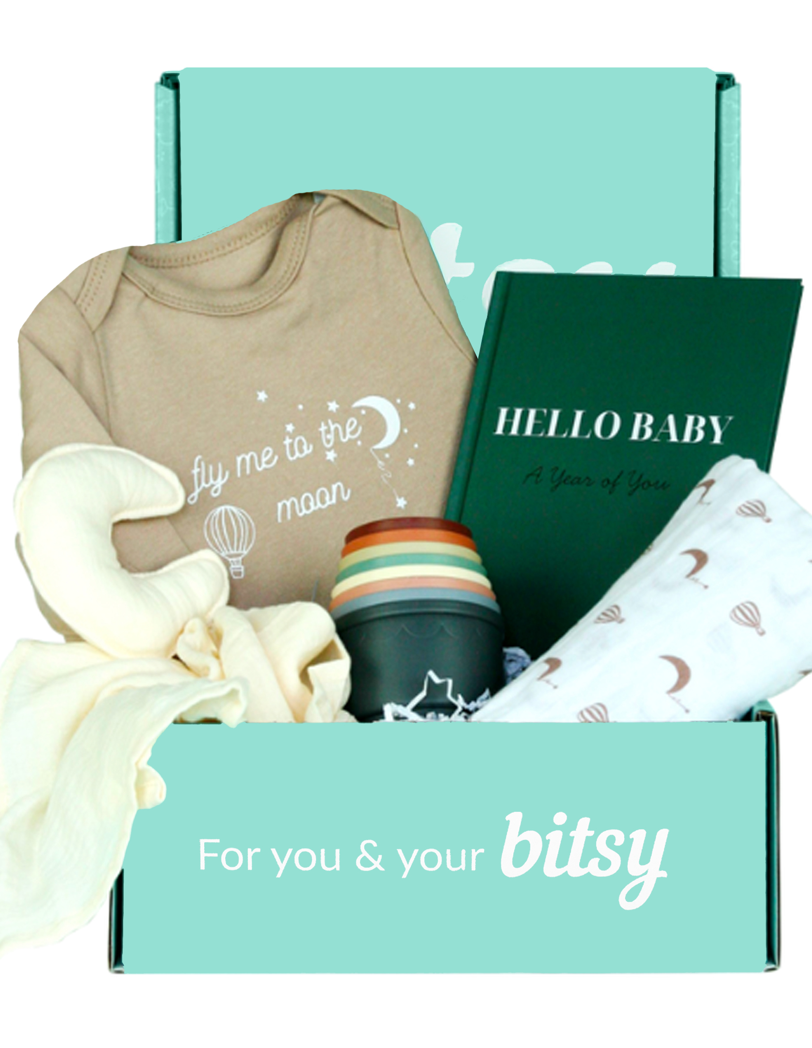 Bitsy Boxes Newborn Gift Box - Neutral | Bump Boxes