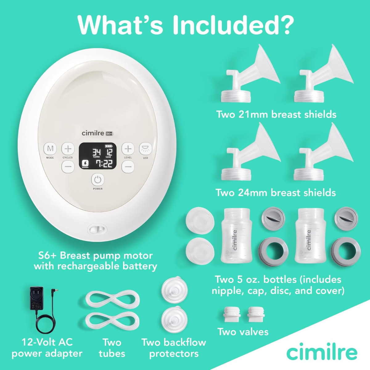 Cimilre S6+ Breast Pump | Bump Boxes