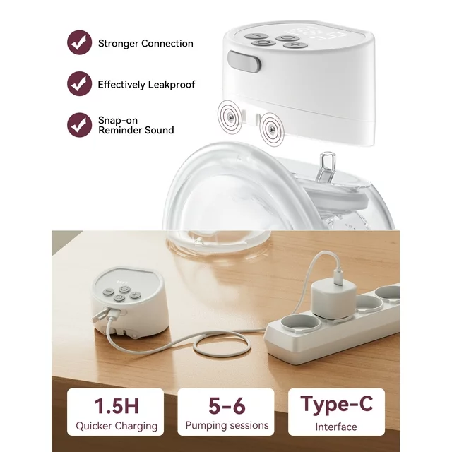 MomCozy Momcozy S12 Pro Wearable Breast Pump DOUBLE | Bump Boxes